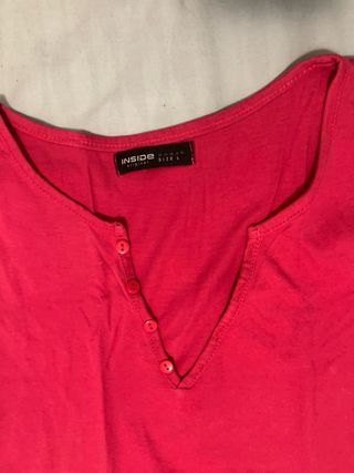 Camiseta tirantes Inside rosa talla L3