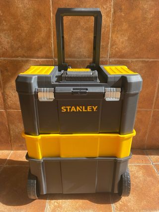 Maletín herramientas Stanley 3 en 1 con ruedas