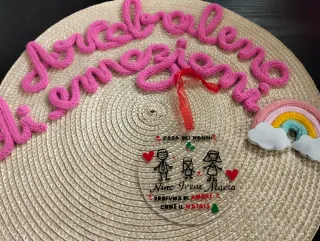 Pallina Natale Plexiglass Personalizzata