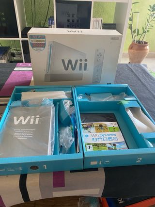 Console Wii + giochi + accessori