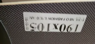 Somier Neo Fashion L/120 AN 190x105.