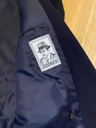 Americana traje Adanes con corbata seda