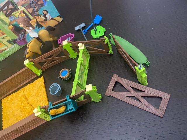 Playmobil Spirit Stalla e Cavallo
