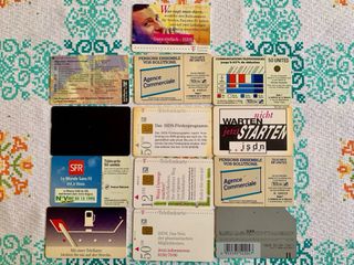 Carte Telefoniche Internazionali 13 Pezzi