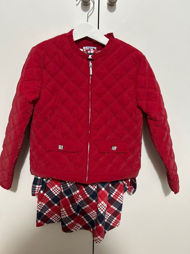 Cazadora ligera acolchada niña