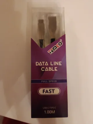 Oferta Cable TEMCO Data Line USB-C 1.00M