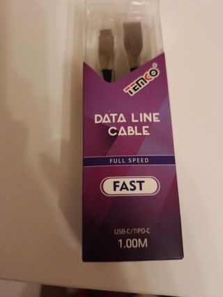 Oferta Cable TEMCO Data Line USB-C 1.00M