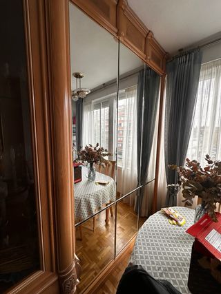 Mueble de salón de madera - Boisirie