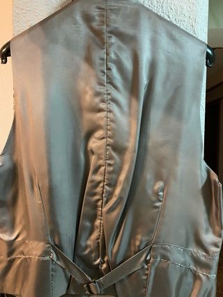 Traje de boda hombre azul y gris