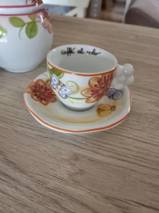 Set 2 tazzine e zuccheriera Thun