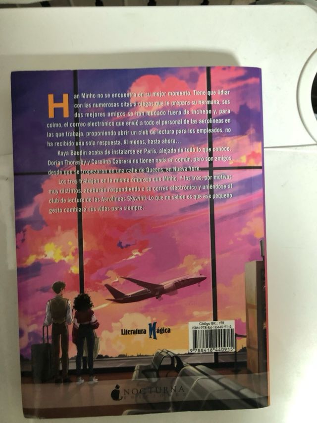 El club de lectura de las Aerolíneas Skywind
