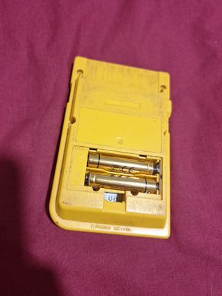 PANTALLA ROTA Nintendo Game Boy Pocket Amarilla