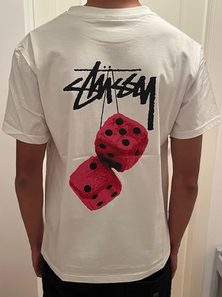 Camiseta Stüssy Talla S Blanca Nueva