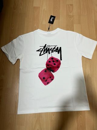Camiseta Stüssy Talla S Blanca Nueva