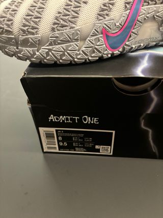 Nike Ja 3 Light Show Grigie Tg 41