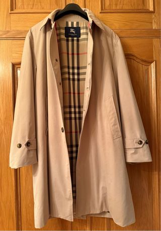 Gabardina Burberry Hombre Talla 58