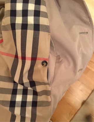 Gabardina Burberry Hombre Talla 58