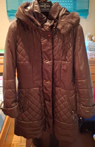 Parka Marrón Mujer