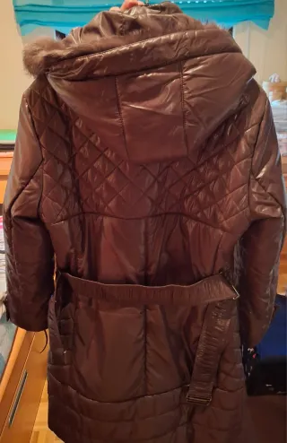 Parka Marrón Mujer