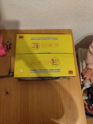 Amplificador Karaoke AV 200 5.1 Negro