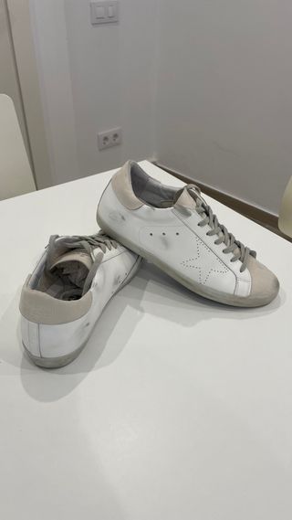 Golden Goose Superstar Beige/Blanco
