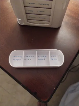Pastillero Semanal Organizador de Medicamentos