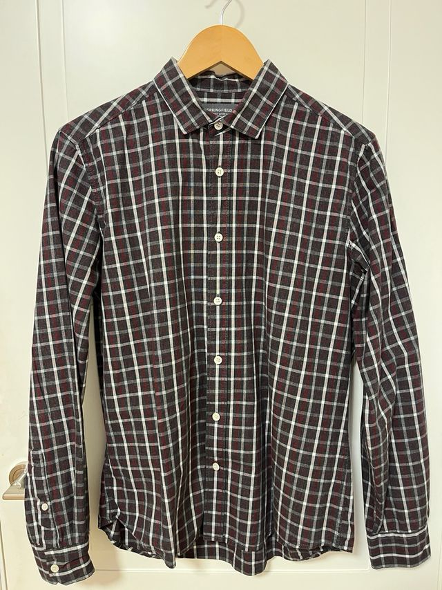 Camisa cuadros Springfield Talla M