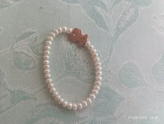 Pulsera Tous Perlas y Oso