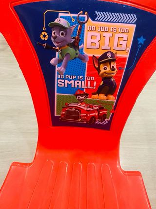 Set tavolo per bambini Paw Patrol + 1 sedia in regalo