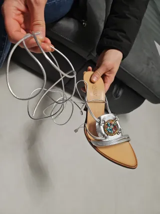 Sandali donna gioiello tacco