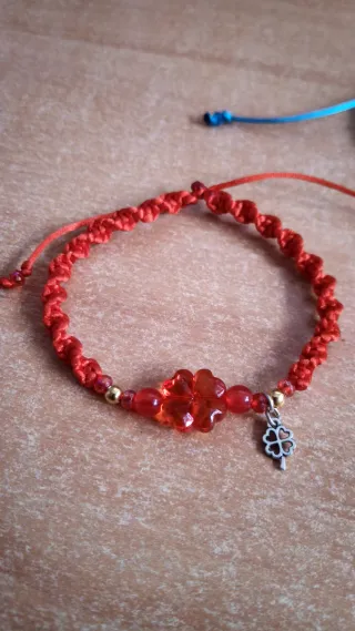 Pendientes trébol suerte y pulseras de trébol