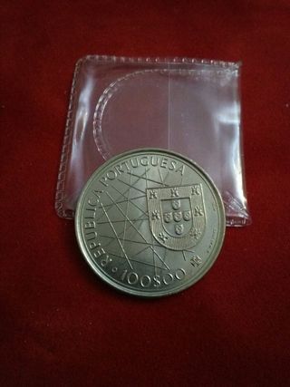 PORTUGAL 1989 conmemorativa 100 escudos