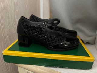 Zapatos Pitillos Negros Tacón