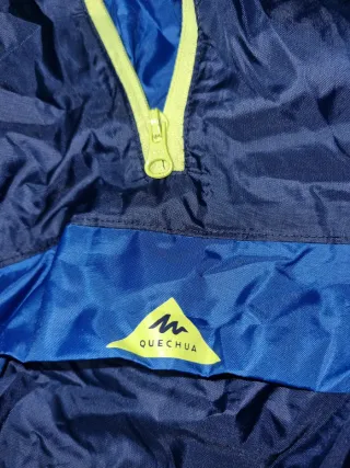 Chubasquero Niño Quechua Azul