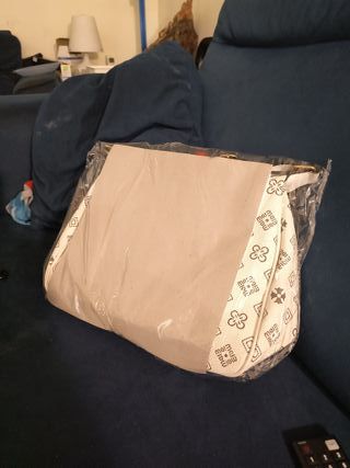 Borsa Mai Mai bianca e oro
