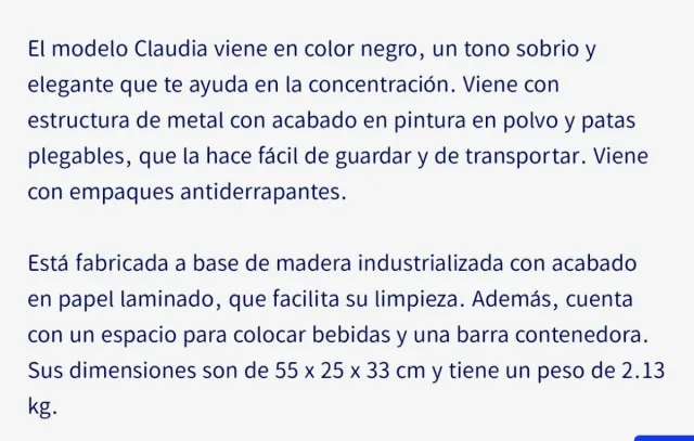 MESA PLEGABLE PARA  VARIAS FUNCIONES DE  UTILIDAD 