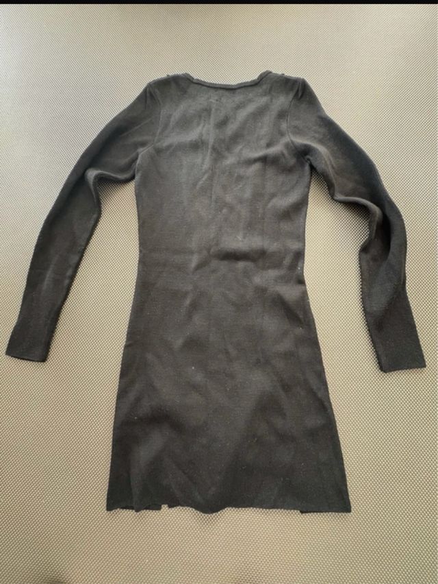 Vestido ASOS punto negro talla S