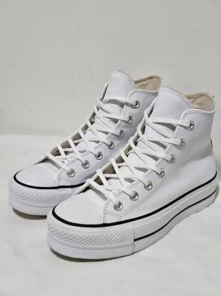 Converse Chuck Taylor Plataforma Blancas