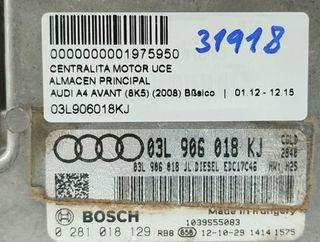 Centralita motor audi 03l906018kj a4 ber. 1975950