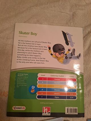 Libro Infantil Skater Boy - Nivel D