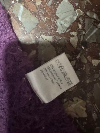 Bifanda multicolor con flecos