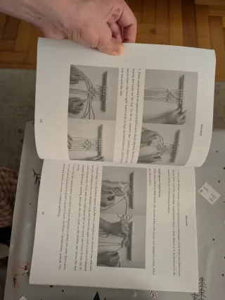 Libro Macramé y Cuerda Blanca