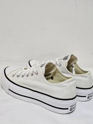 Converse Chuck Taylor Plataforma Blancas