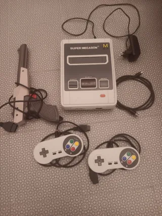 Consola Super Megason (Consola rara con accesorios