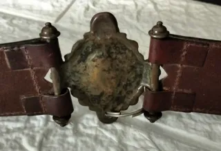 Cinturón Guido Angelloni Marrón Italiano