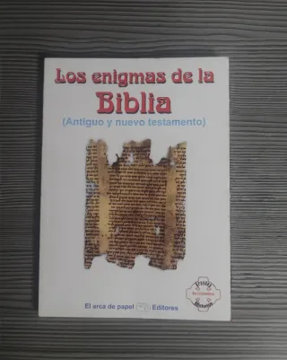 LOS ENIGMAS DE LA BIBLIA