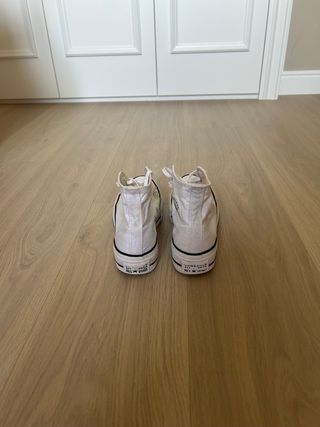 Converse Mujer Blancas Plataforma