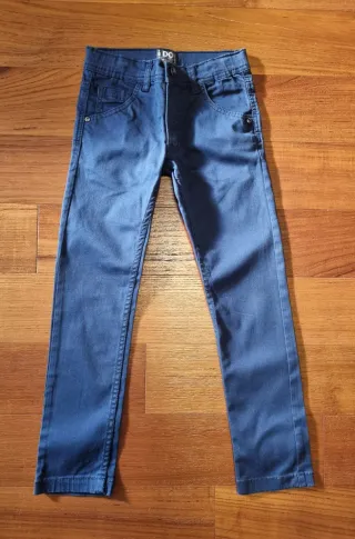Bellissimi pantaloni blu bambino 7 anni