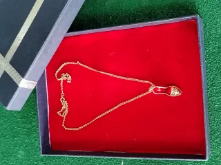 Collar Zapatito Baño Oro Alma plata