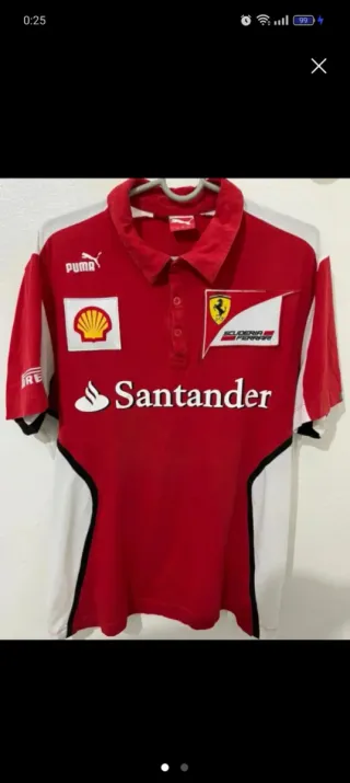 Camiseta Ferrari Puma Roja